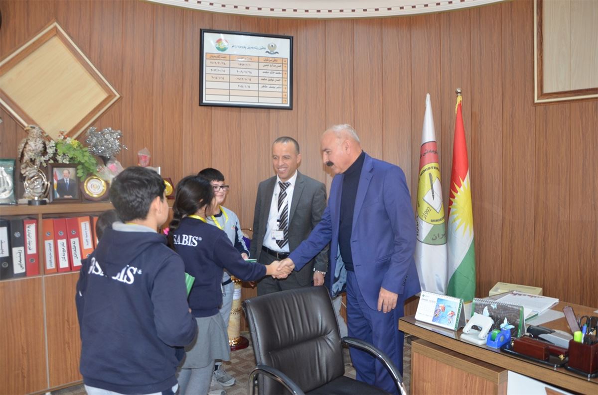ZAKHO IS AMBASSADOR PREFECTS VISIT THE DIRECTORY OF EDUCATION AND THE LOCAL GOVERNMENT INSTITUTES